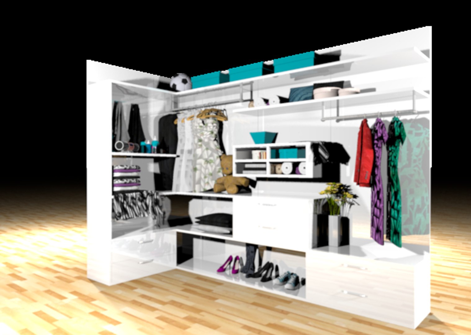 modelo 3d Armario armario - TurboSquid 1334572