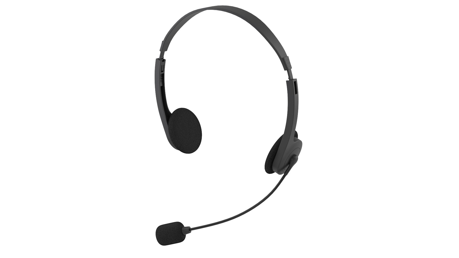 3D headset model TurboSquid 1710739