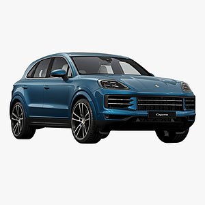 3D model 2024 Porsche Cayenne