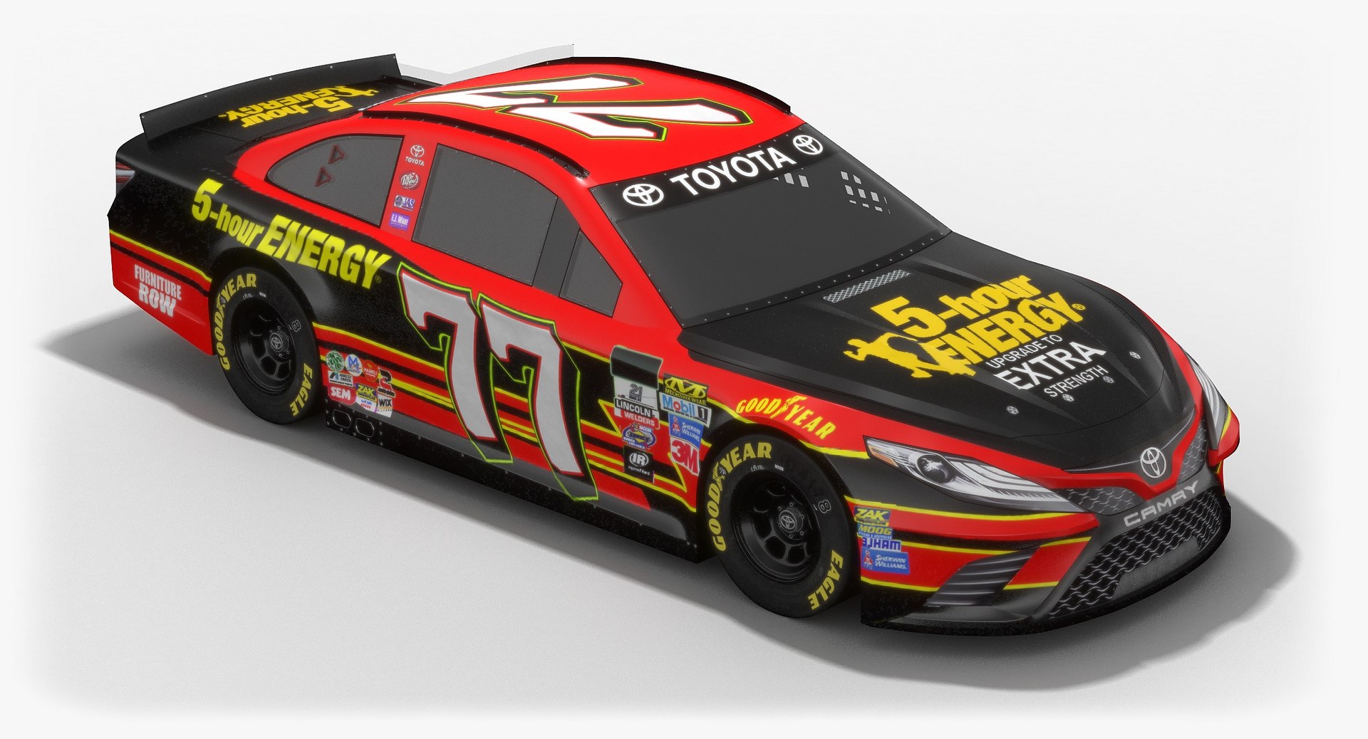 3D Furniture Row Racing Nascar Model - TurboSquid 1252013