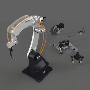 Manipulator Robot RIGGED