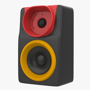 Cartoon Speaker 3D model