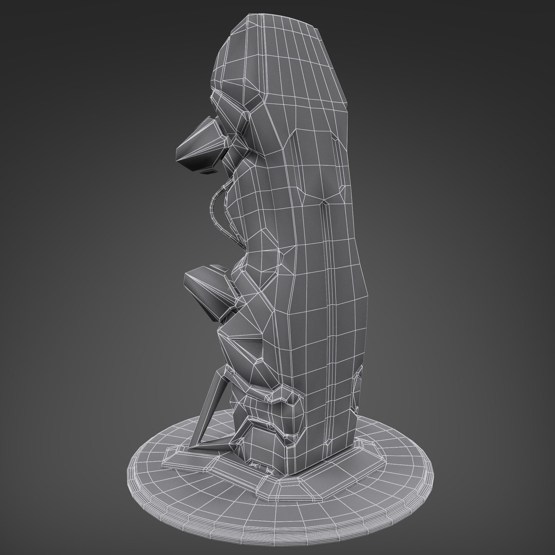 3d model of cryopod pbr