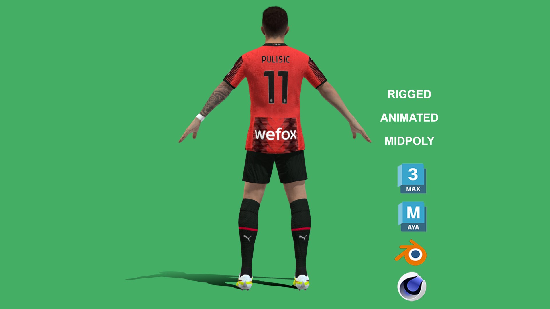 3D 3D Rigged Christian Pulisic AC Milan 2024 model https://p.turbosquid.com/ts-thumb/h7/aIbrkg/Gc/pusilic_5/jpg/1717471015/1920x1080/fit_q87/939100a3cd5e9cd41b03e01a51450221d877457b/pusilic_5.jpg