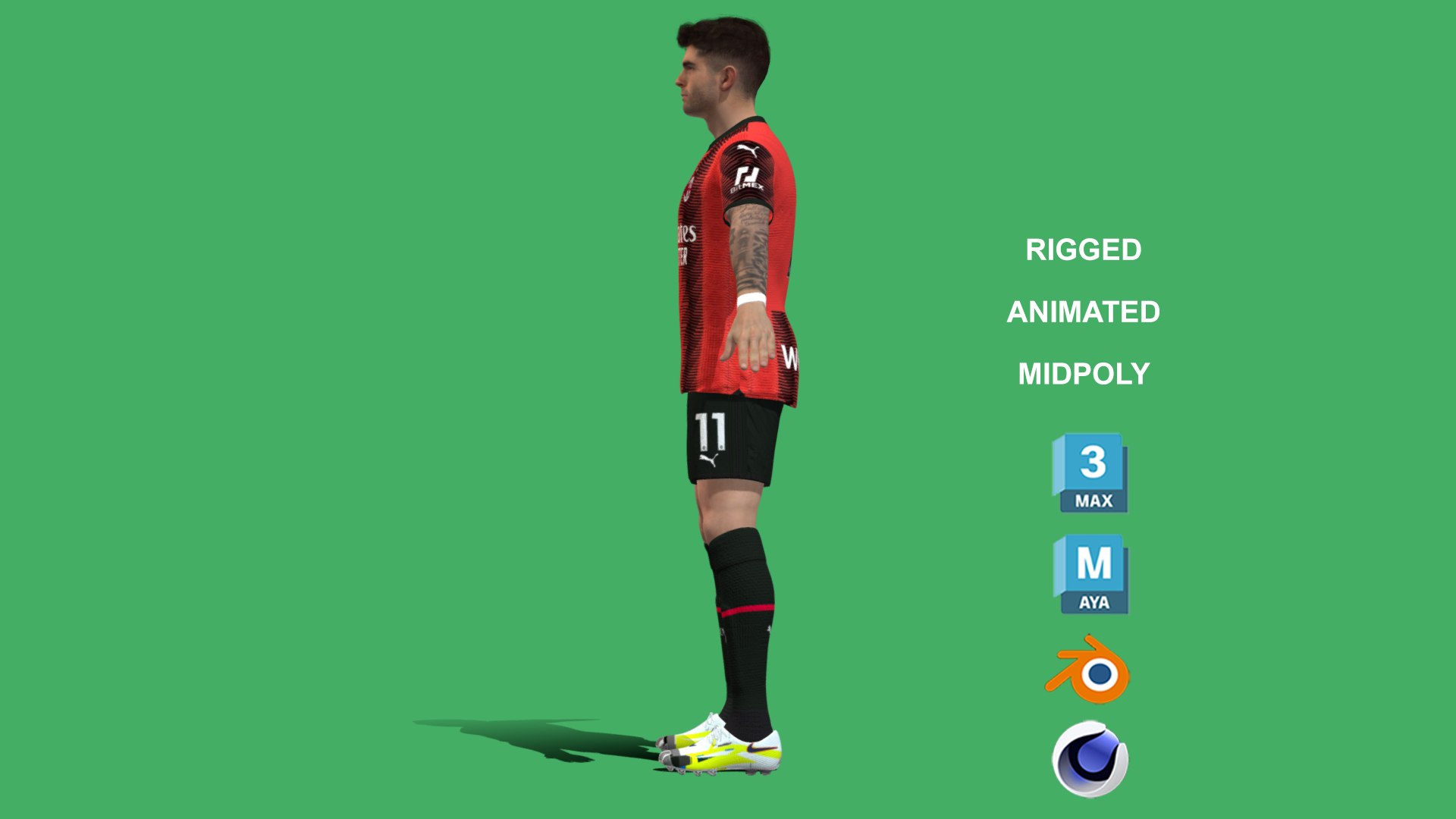 3D 3D Rigged Christian Pulisic AC Milan 2024 model https://p.turbosquid.com/ts-thumb/h7/aIbrkg/dk/pusilic_7/jpg/1717471017/1920x1080/fit_q87/4c7a086ad6e23de84ac55ec12ab0700f36cc6ad9/pusilic_7.jpg