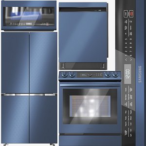 Samsung Appliance Collection 03 NE63A8711QNAA   RF23A9675   DW80R9950QNAA   ME21A706BQNAA model