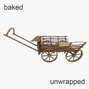 Wooden wagon