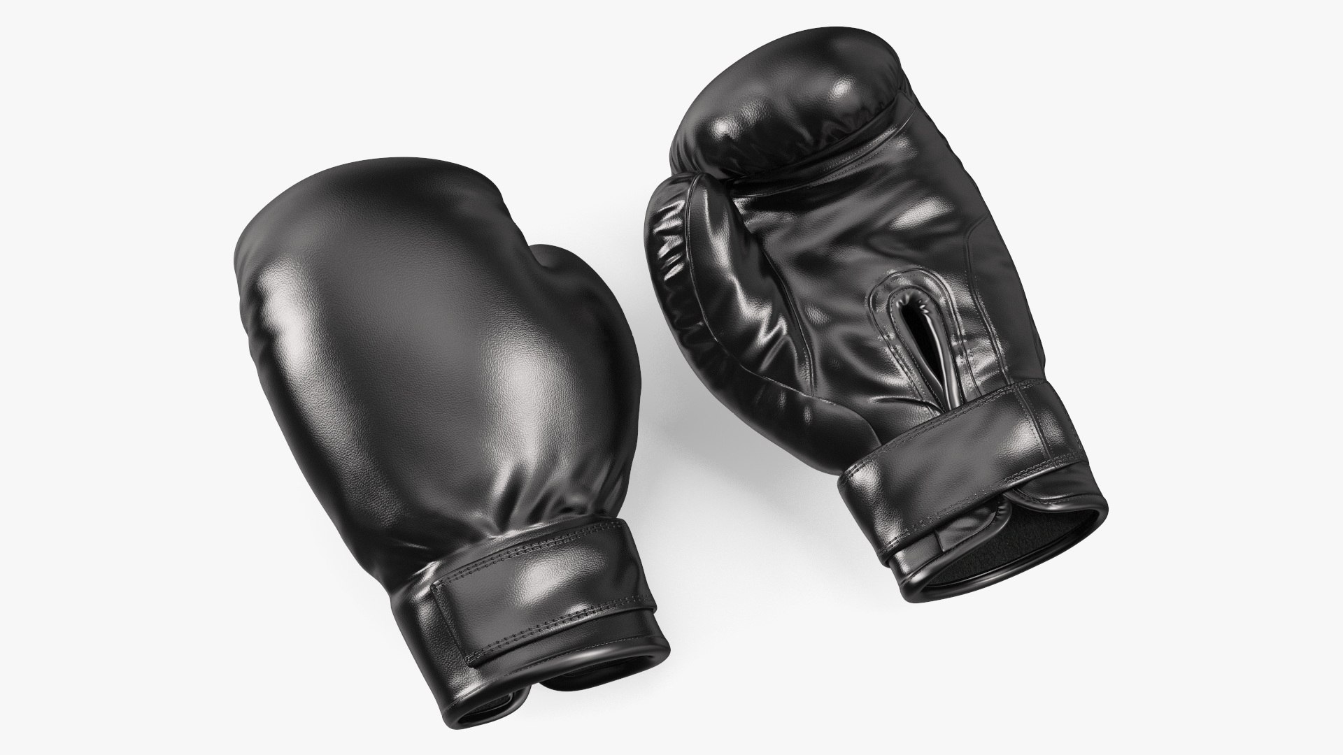 Boxing Training Gloves 3D model preview