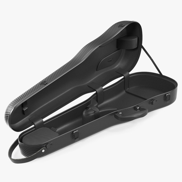 modelo 3d Estuche para violín de policarbonato Gewa Pure Black Vacío ...
