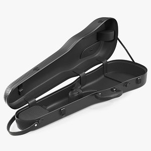 Polycarbonate Violin Case Gewa Pure Black Empty