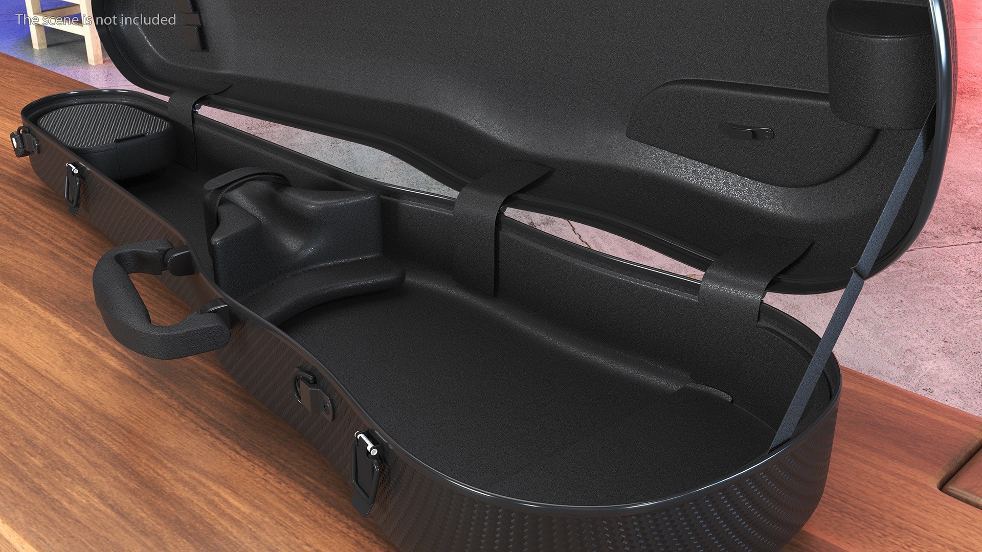 3D Model Polycarbonate Violin Case Gewa Pure Black Empty - TurboSquid ...