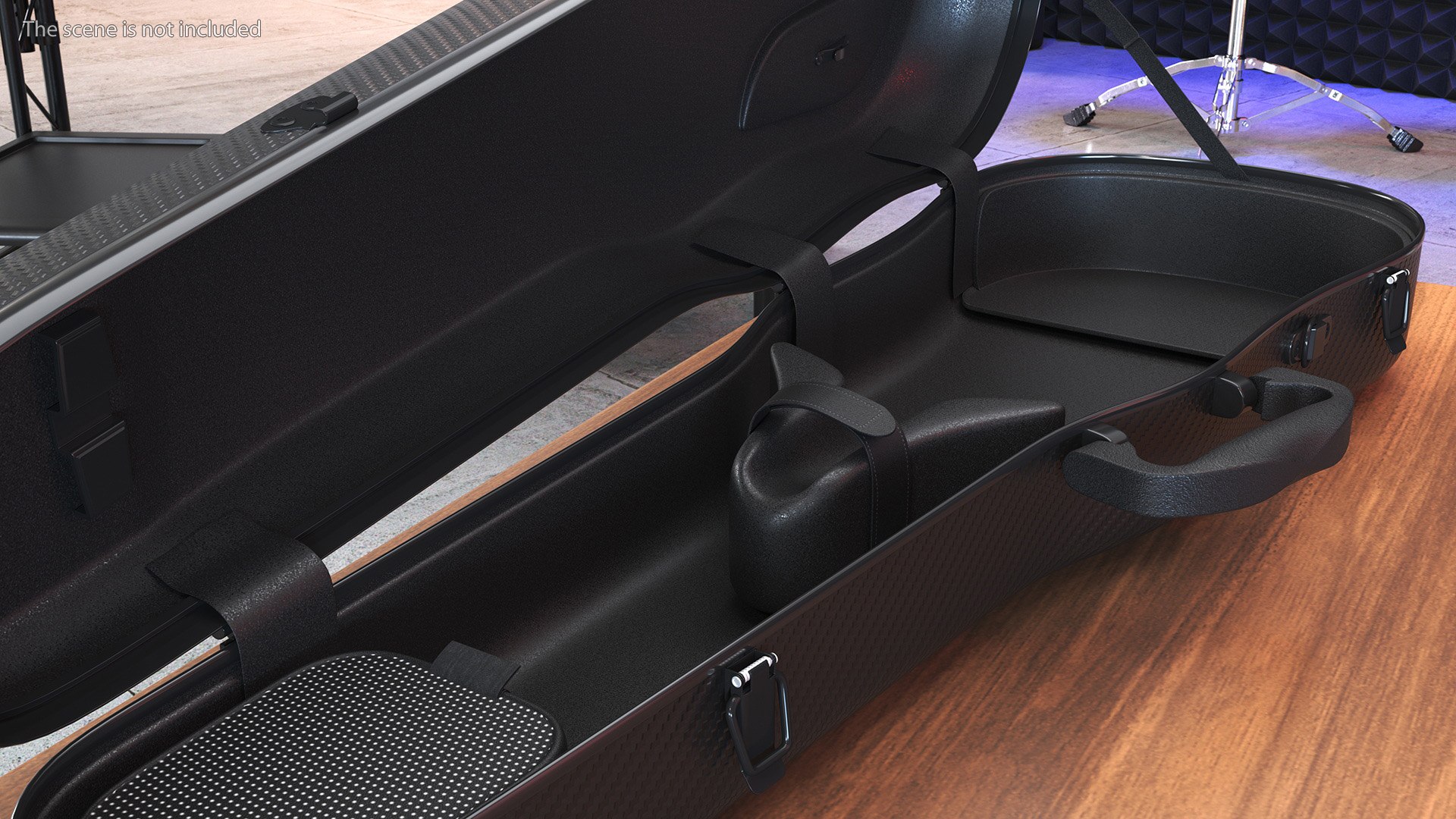 3D model Polycarbonate Violin Case Gewa Pure Black Empty - TurboSquid ...