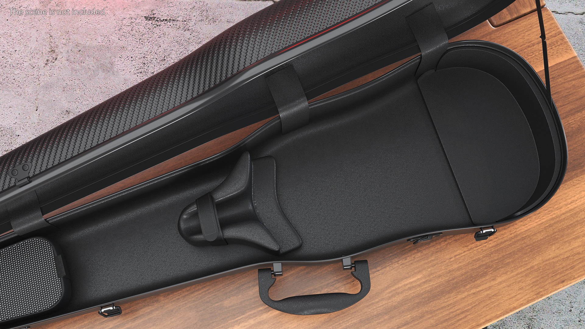3D Model Polycarbonate Violin Case Gewa Pure Black Empty - TurboSquid ...