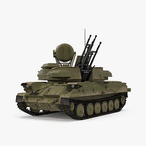 Anti Aircraft Tank ZSU 23 Shilka Rigged