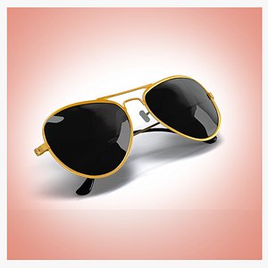 3D Sunglass 3ds Max