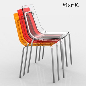 3d plastic chair wind