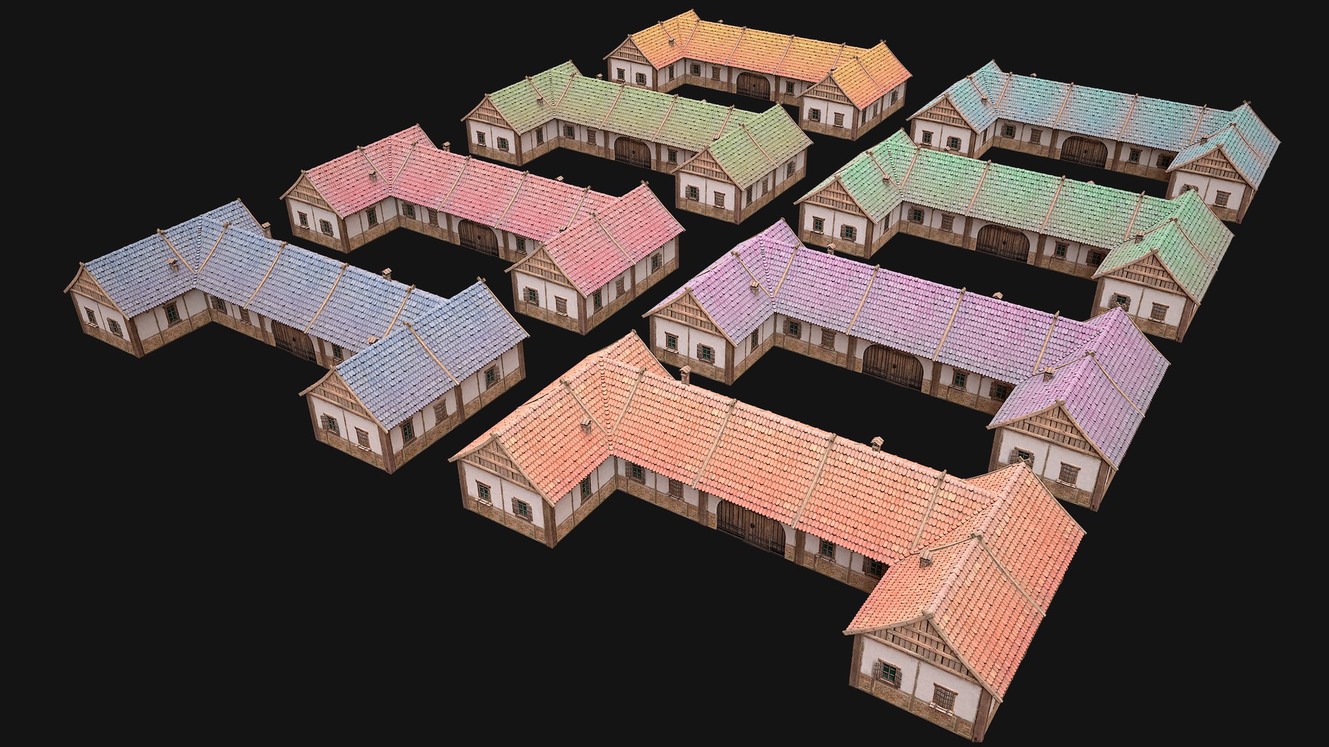 Medieval Pack of Town Houses model https://p.turbosquid.com/ts-thumb/h7/uxDMlB/KW/bgridhosue3img3/png/1708364687/1920x1080/fit_q87/e5efe99dfde3964ba50ffb6cfd4489cf988d1518/bgridhosue3img3.jpg