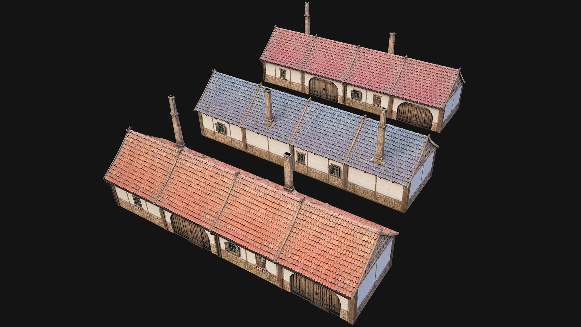 Medieval Pack of Town Houses model https://p.turbosquid.com/ts-thumb/h7/uxDMlB/Ls/bgridhosue2img2/png/1708364673/1920x1080/fit_q87/85491d06f762a7f0224480ade699d3ad6a1f83a1/bgridhosue2img2.jpg