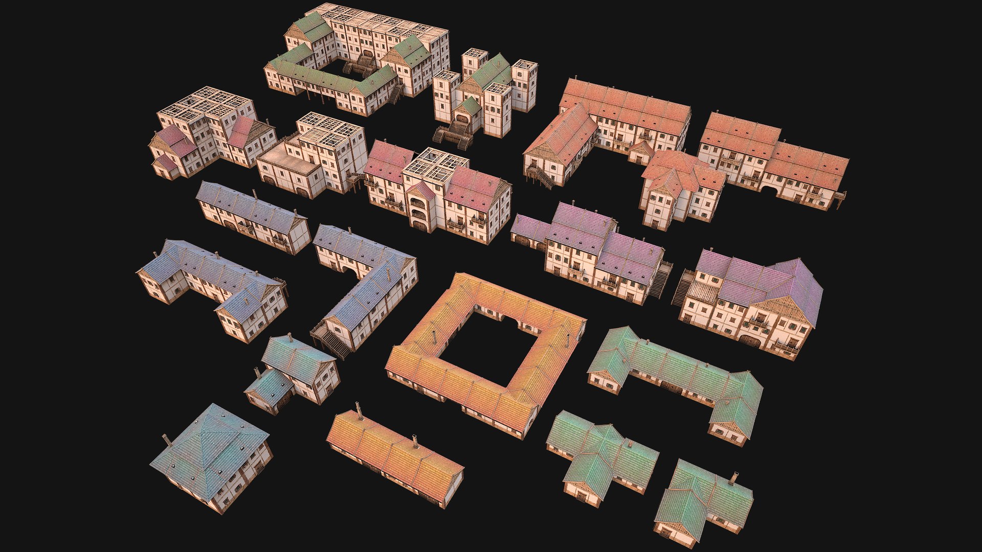Medieval Pack of Town Houses model https://p.turbosquid.com/ts-thumb/h7/uxDMlB/cm/allpack12/png/1708364375/1920x1080/fit_q87/601bb123267b7e3c0f4bafa204e35eed8b5d89ee/allpack12.jpg