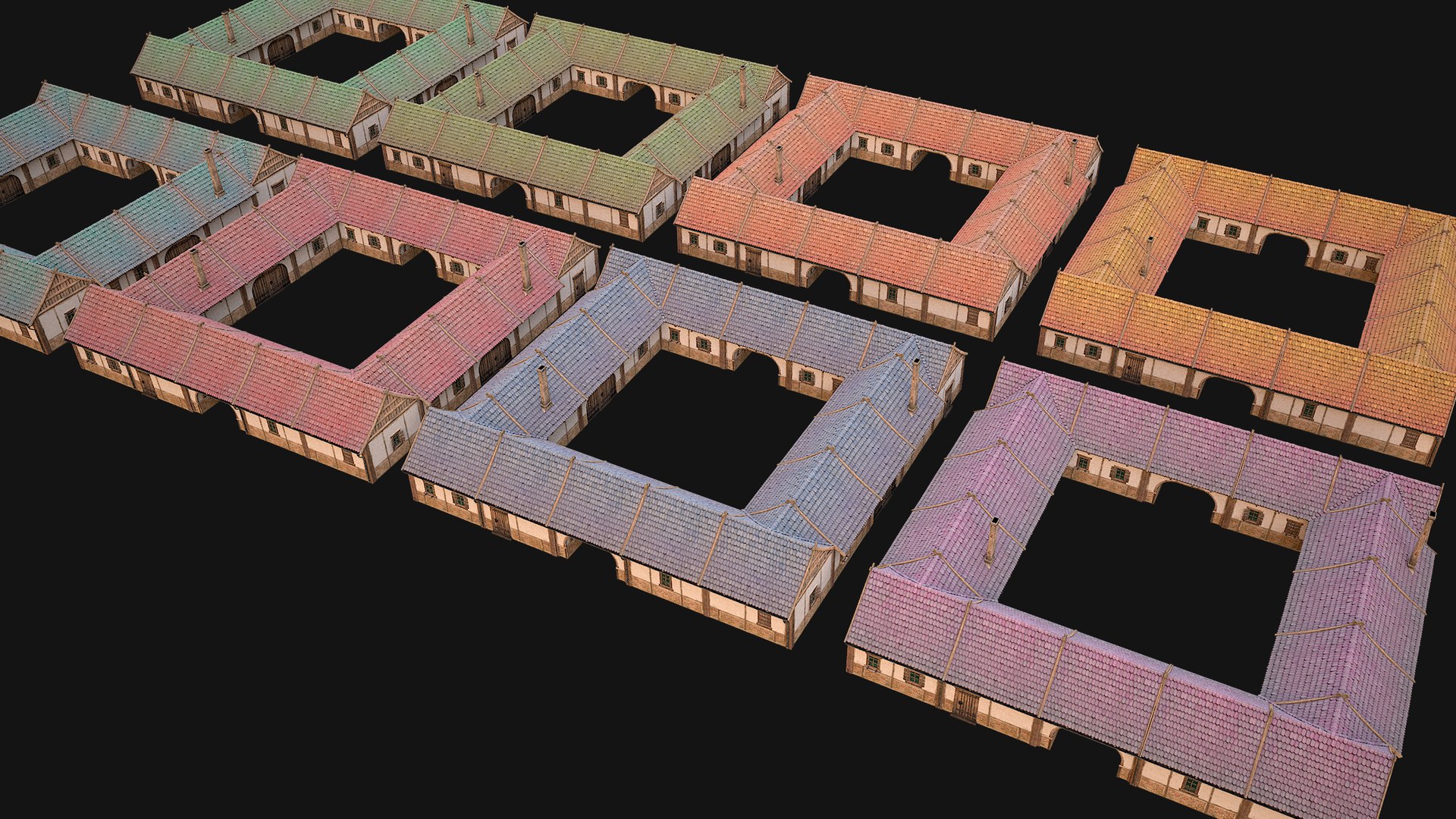 Medieval Pack of Town Houses model https://p.turbosquid.com/ts-thumb/h7/uxDMlB/gE/bgridhosue5img2/png/1708364707/1920x1080/fit_q87/9213cbc5ee203cd08cc1b8ed1e7b867f0ff6d407/bgridhosue5img2.jpg