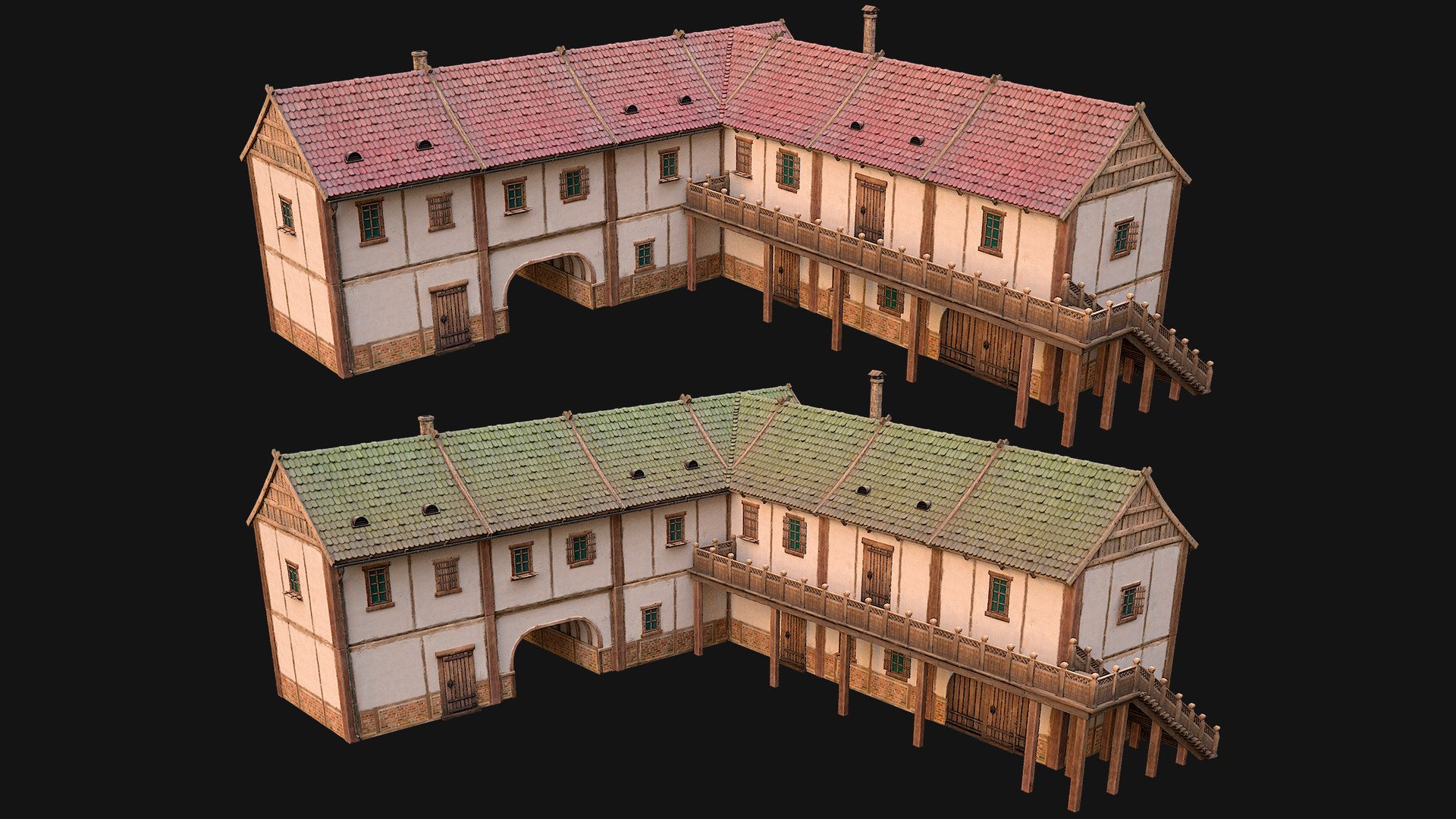 Medieval Pack of Town Houses model https://p.turbosquid.com/ts-thumb/h7/uxDMlB/pa/b2gridhosue9img2/png/1708364522/1920x1080/fit_q87/db623d5e9e1e5731646a7b0872d5b89eb2e4fbc9/b2gridhosue9img2.jpg
