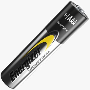Detailed AAA Battery Energizer 3D