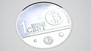 Silver 1 Cent Bitcoin