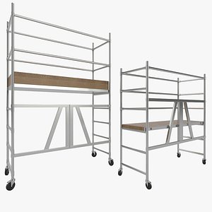 3d max scaffold towers