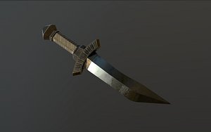3D knife weapon