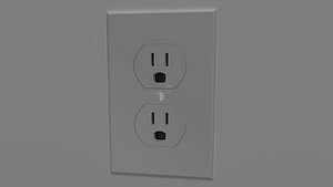 3D outlet socket