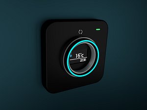 3D thermostat designed minimal