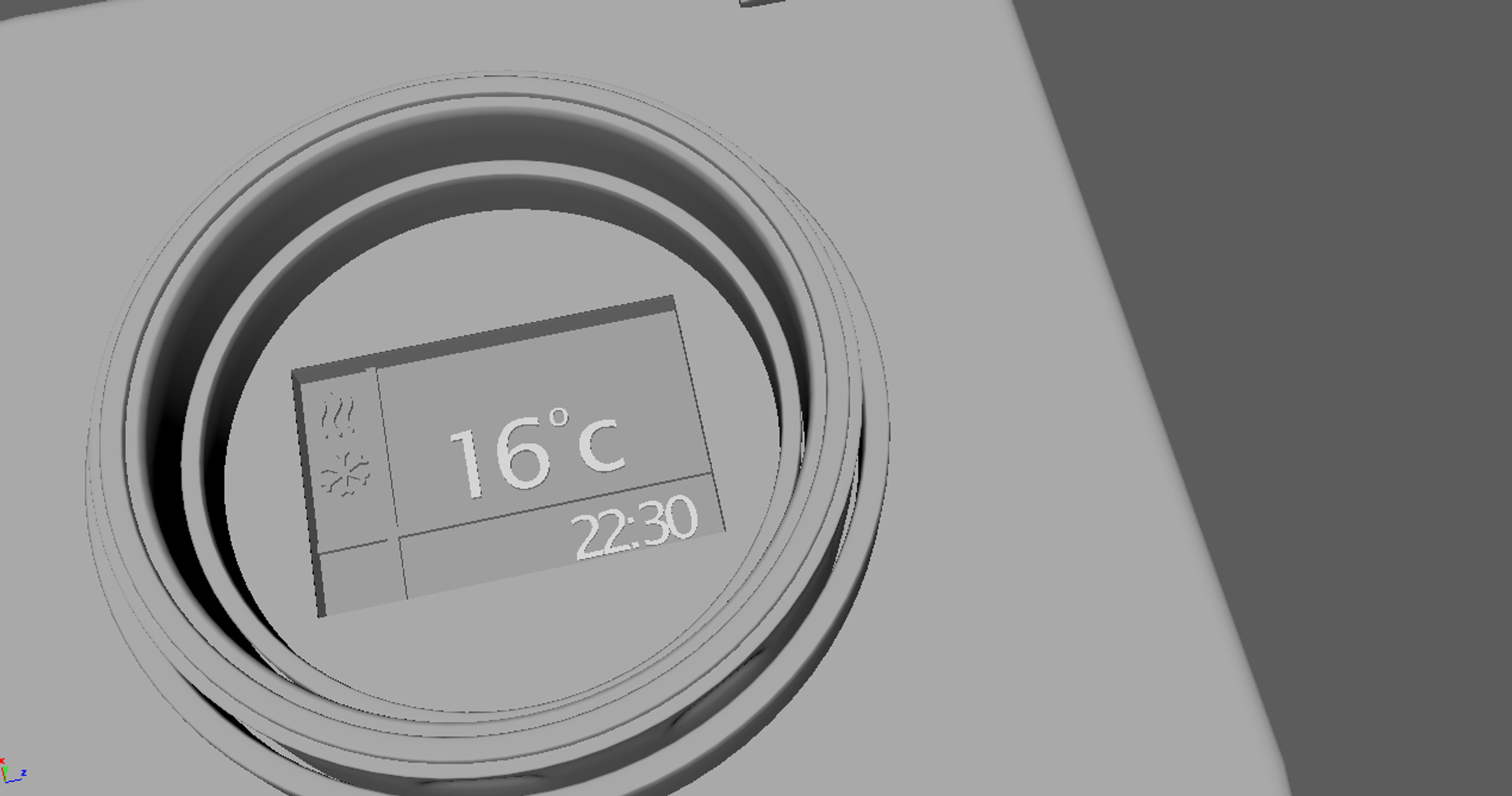 Free 3D thermostat designed minimal - TurboSquid 1506243