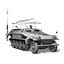 SD.KFZ 251/3 IV Ausf.A - Hanomag Radio and Command Vehilce