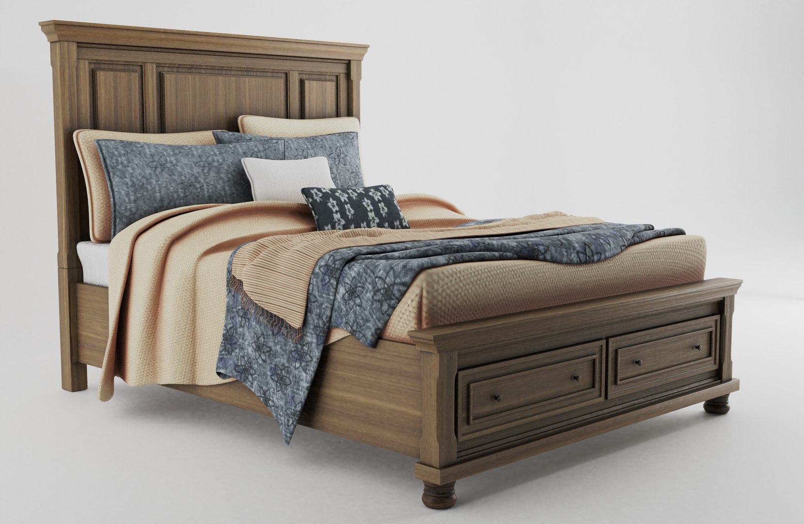 3D model Bed - TurboSquid 1856721