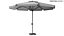 Detailed Patio Umbrella Black