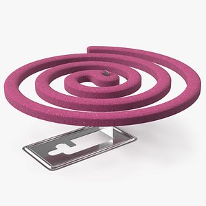 3D Insect Control Smoke Coil Pink
