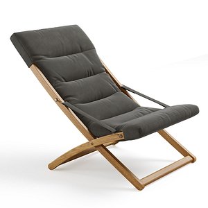La Redoute Salyx Relax Chaise Lounge Armchair 3D model