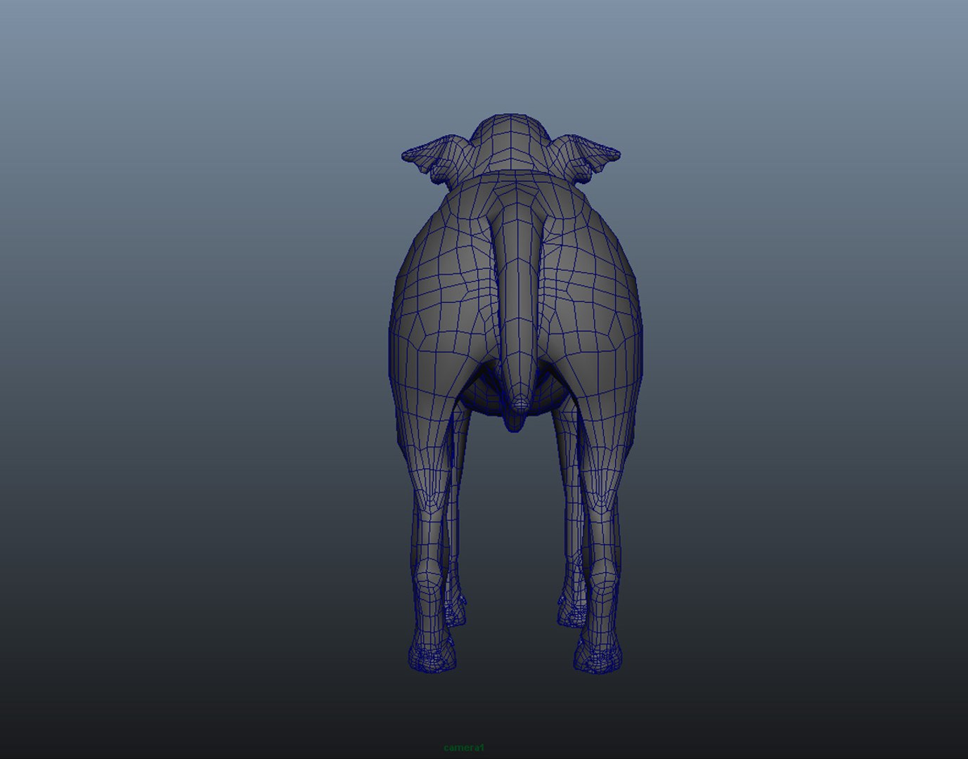 3d Model Realistic Dog