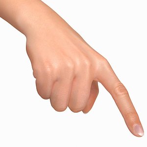 Female Arm A (Pose E Textured) Pointing.
