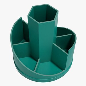 Rotatable Pen Box 3D model