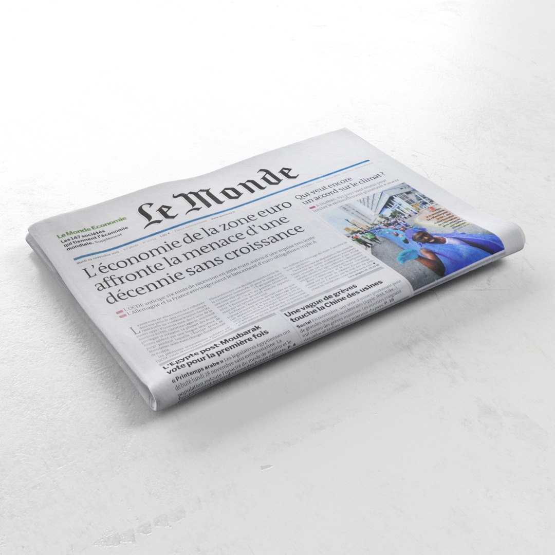 3dsmax le monde newspaper