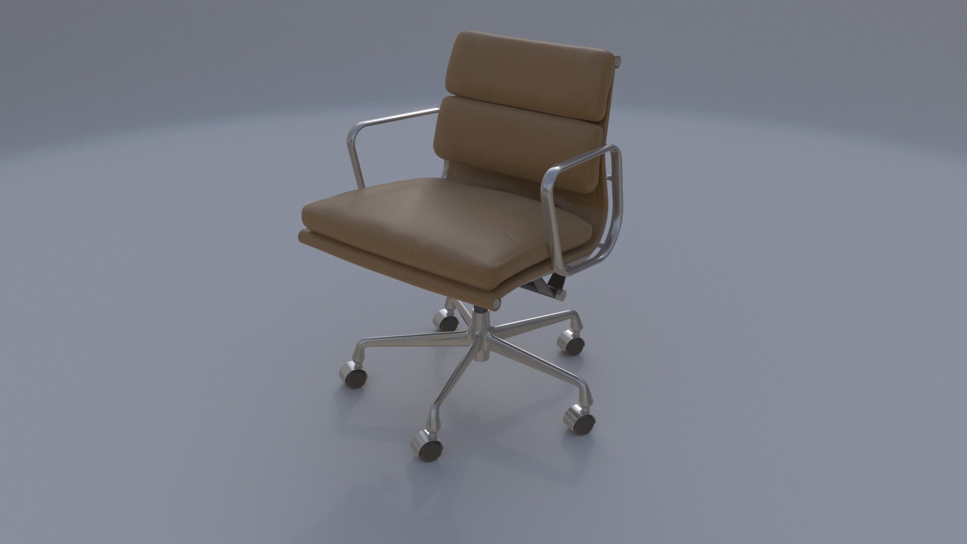 3D Model Armchair_vitra_eames TurboSquid 2296877