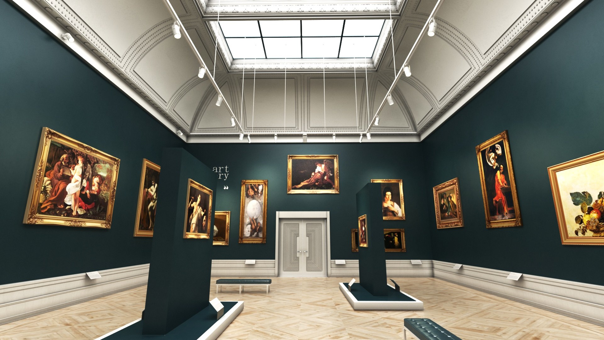 3D model Classical Art Gallery Collection - TurboSquid 1813186