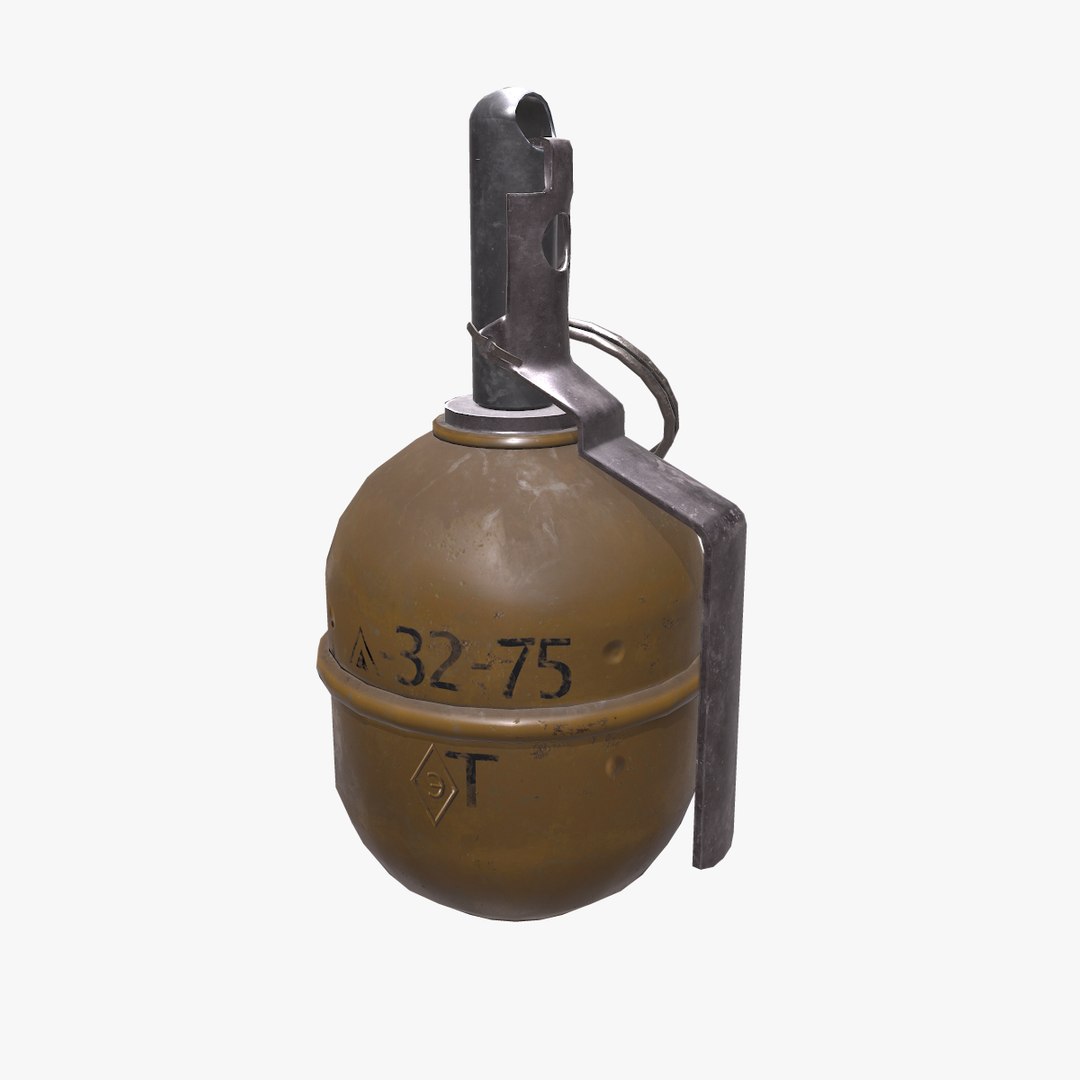 3D RGD 5 Grenade Low-poly PBR - TurboSquid 1973981