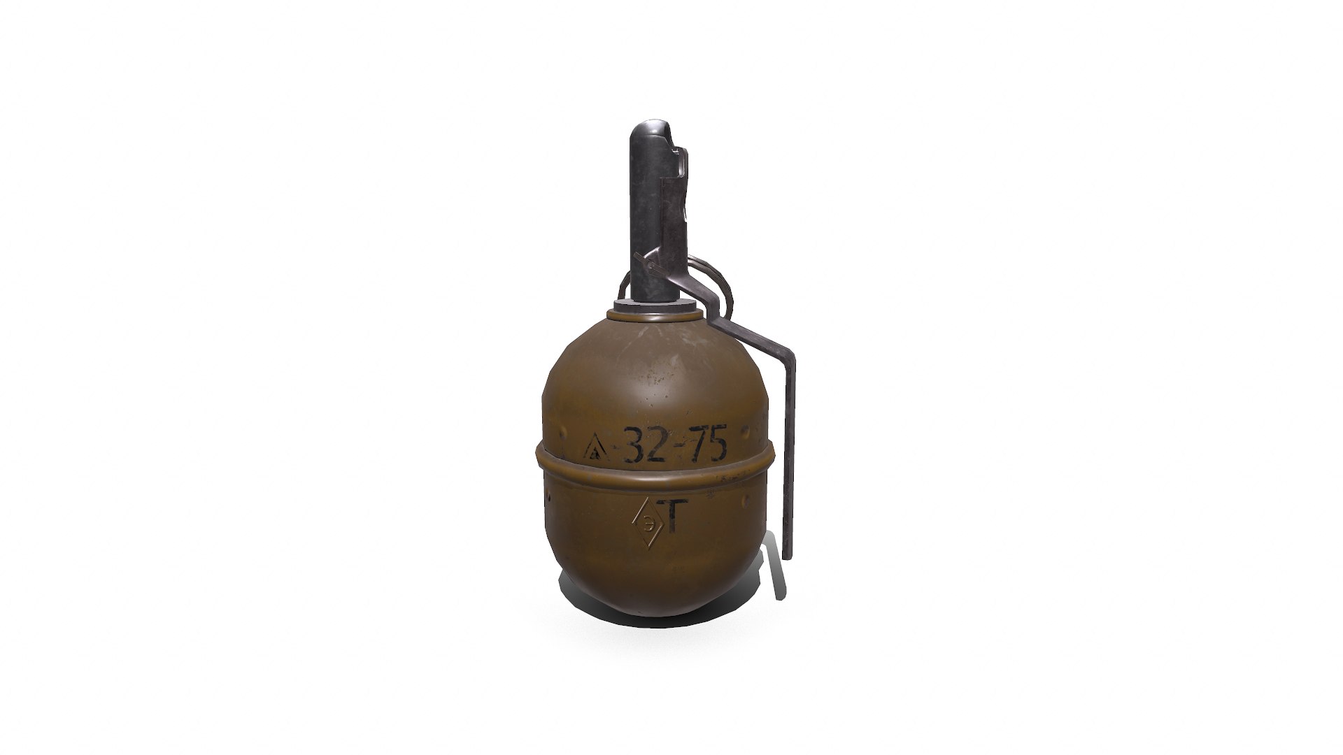 3D RGD 5 Grenade Low-poly PBR - TurboSquid 1973981