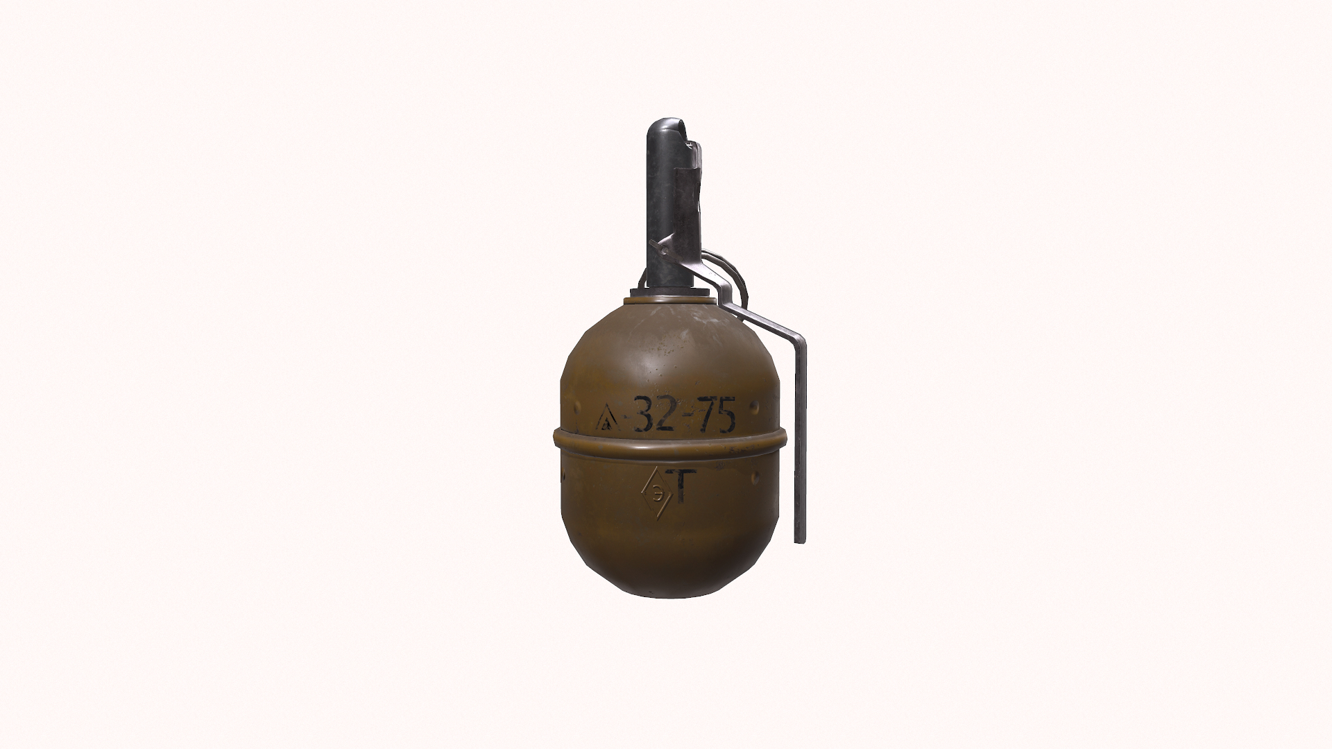 3D RGD 5 Grenade Low-poly PBR - TurboSquid 1973981