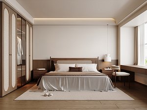 3D Contemporary Bedroom Suite