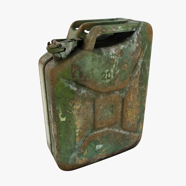 modelo 3d Rusty Jerry Can - TurboSquid 1098644
