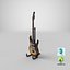 Electric Guitar with Stand V1