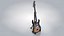 Electric Guitar with Stand V1